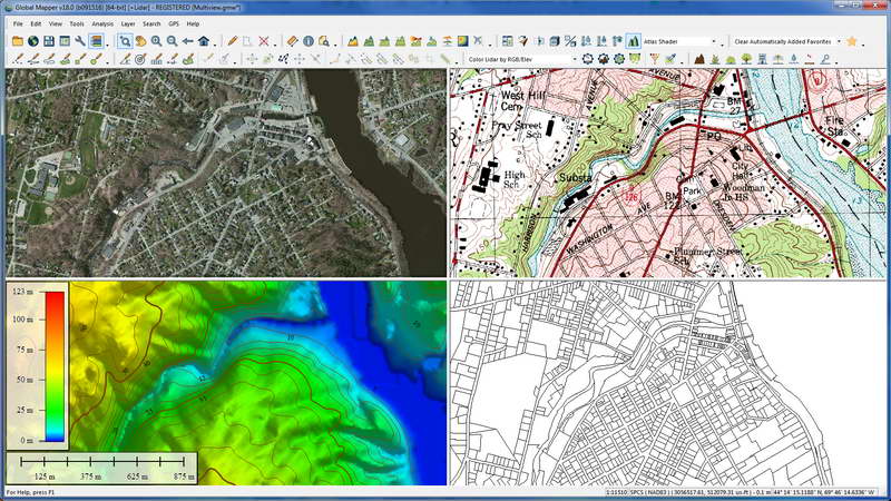 地圖制作軟件Global Mapper