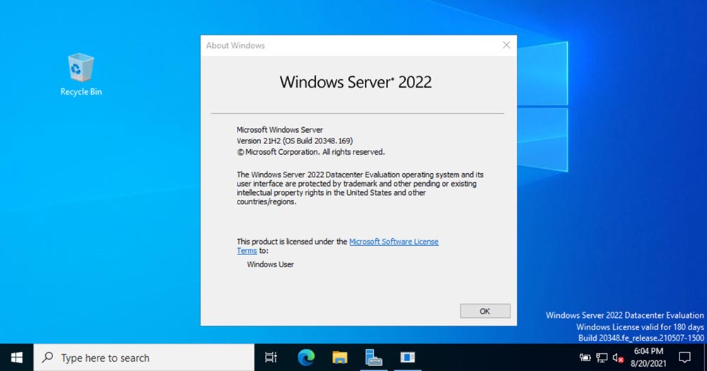 Microsoft Windows Server 2022圖片