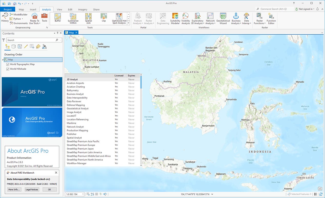 地理信息系統(tǒng)軟件 ESRI ArcGIS Pro